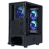 Caja Pc Itek Siisbe 3.0 Midi Tower Negro