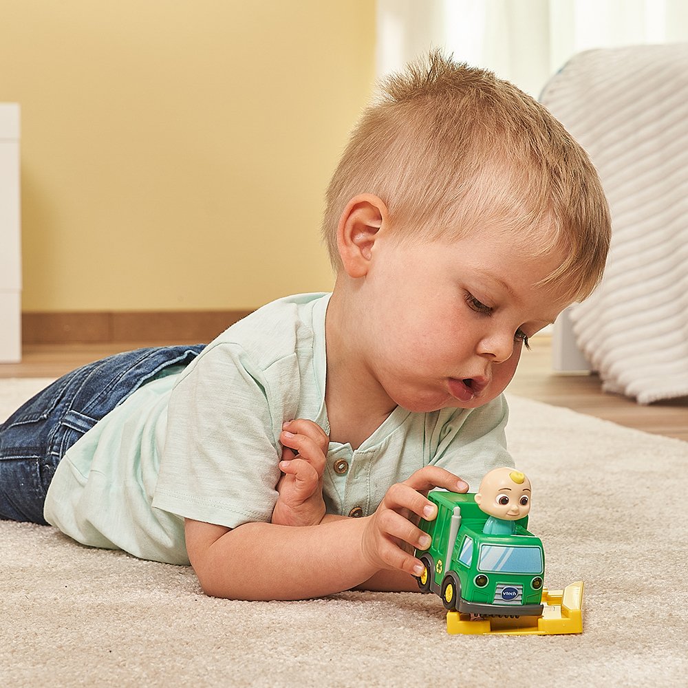 Camión De Basura De Jj, Vehículo De Juguete Vtech Tut Tut Baby Flitzer - Cocomelon   80-561404