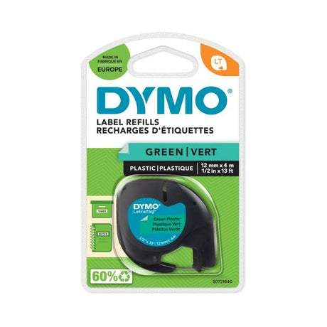 EAN 5411313912044 - DYMO S0721640 cinta para impresora de etiquetas Negro sobre verde imagen 2