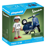 Playmobil Vespa 150 Sprint Veloce Azul