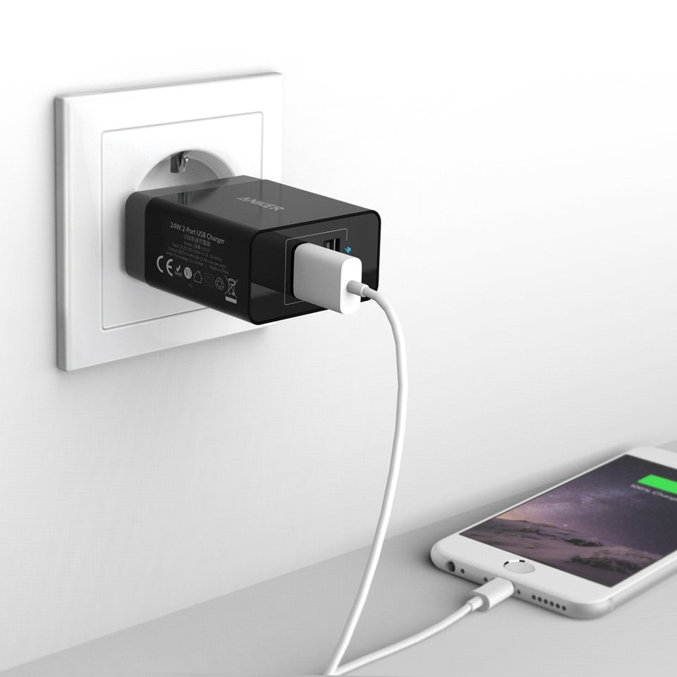 Anker A2021313 Cargador De Dispositivo Móvil Interior, Exterior Negro