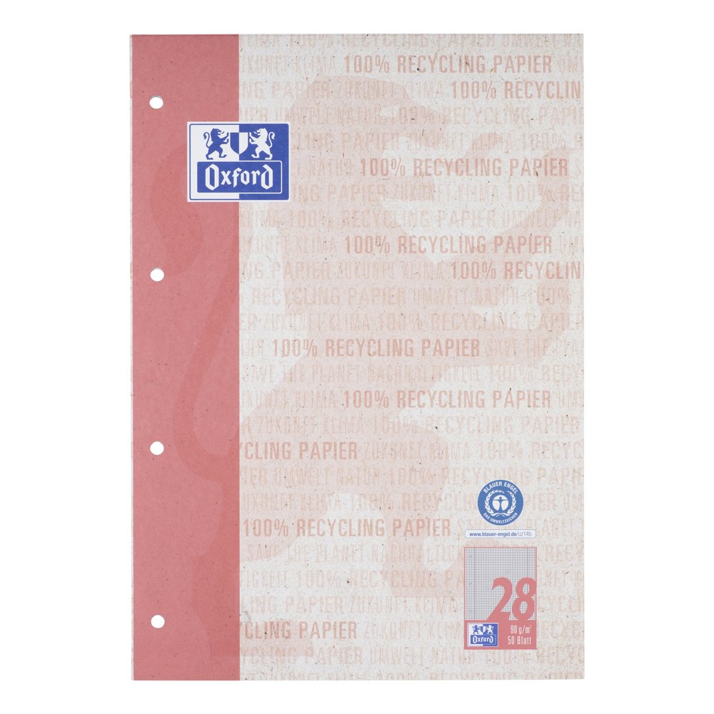 Oxford Bloc De Cartas Din A4 Cuadriculado - Material De Oficina - A4