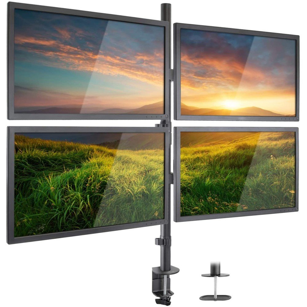 EAN 8054529027521 - Techly ICA-LCD 382-Q soporte para monitor 68,6 cm (27") Escritorio Negro imagen 5