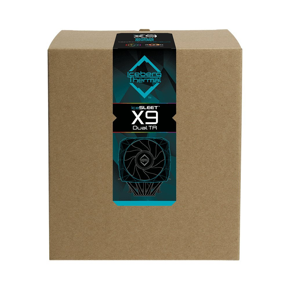Iceberg Thermal Icesleet X9 Dual Tr Argb Ventilador Cpu 120/140mm