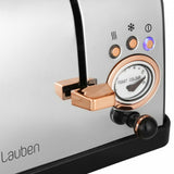 EAN 4260645681033 - Lauben LBN4ST1500BC tostadora 6 4 rebanada(s) 1500 W Negro, Acero inoxidable imagen 7