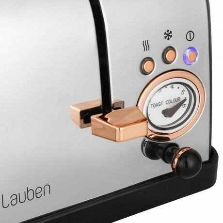 EAN 4260645681033 - Lauben LBN4ST1500BC tostadora 6 4 rebanada(s) 1500 W Negro, Acero inoxidable imagen 7