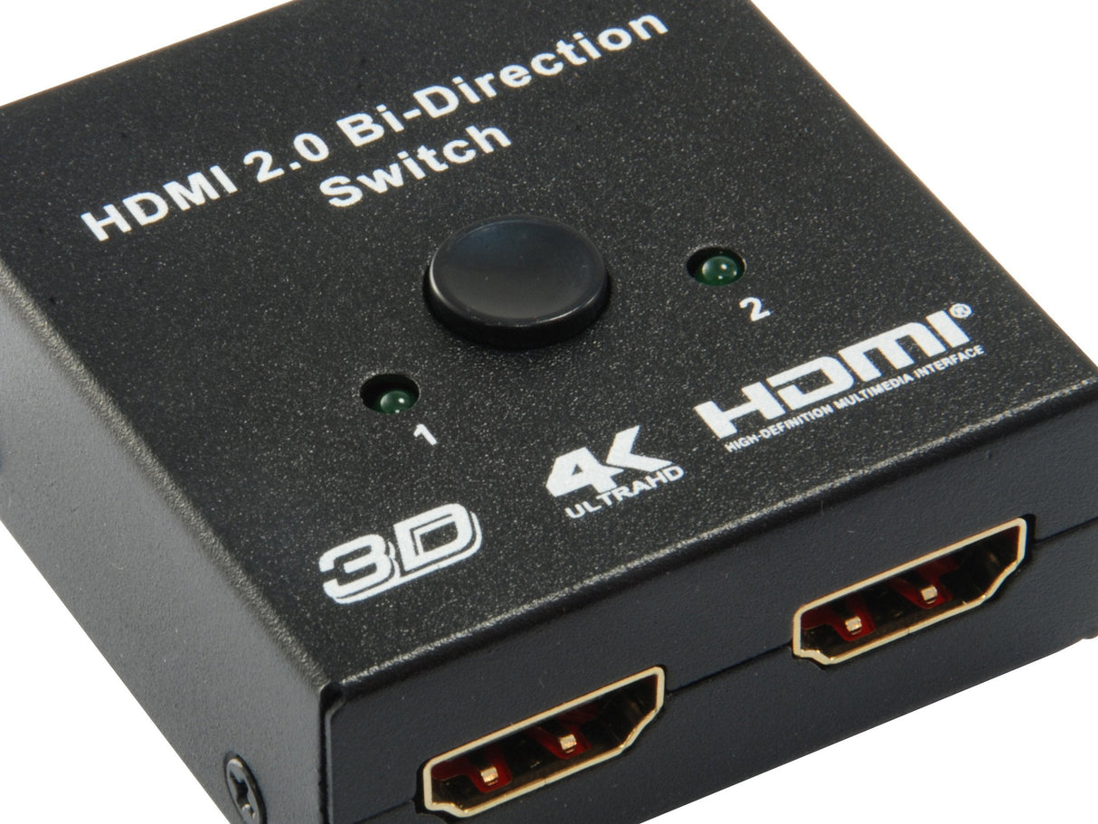 Equip Switch Selector Hdmi Bidirecional 2 Entradas 1 Salida / 1 Entrada 2 Salidas 332723