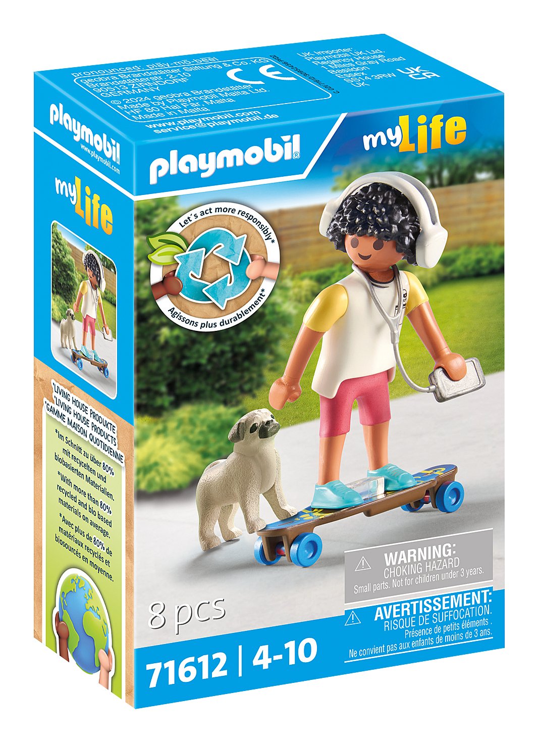 Playmobil My Life: Niño Con Perro