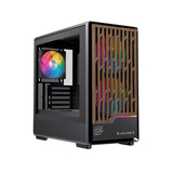 EAN 6977277363654 - Einarex EXCS-PM-400R-B carcasa de ordenador Midi Tower Negro imagen 2