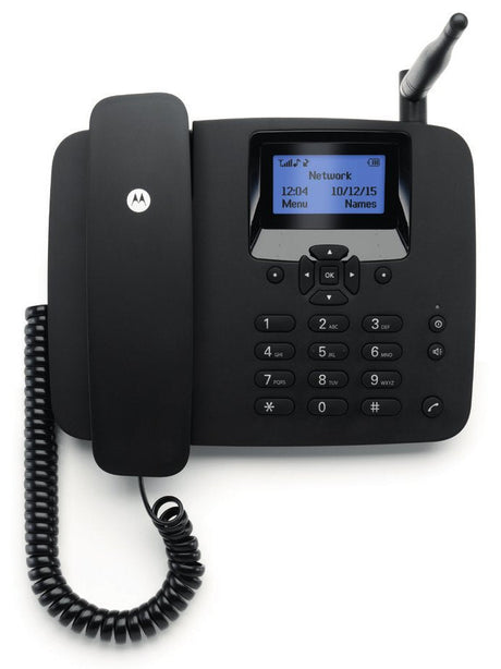 EAN 5055374703014 - Motorola FW200L Teléfono DECT Identificador de llamadas Negro imagen 1