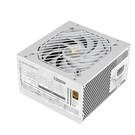 EAN 8435693110651 - Mars Gaming MPB1000SIW unidad de fuente de alimentación 1000 W 24-pin ATX ATX Blanco imagen 6