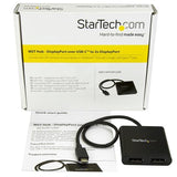 EAN 0065030864497 - StarTech.com MSTCDP122DP Adaptador gráfico USB 3840 x 2160 Pixeles Negro imagen 7
