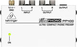 Behringer Pp400 Equipo De Música Adicional Preamplificador