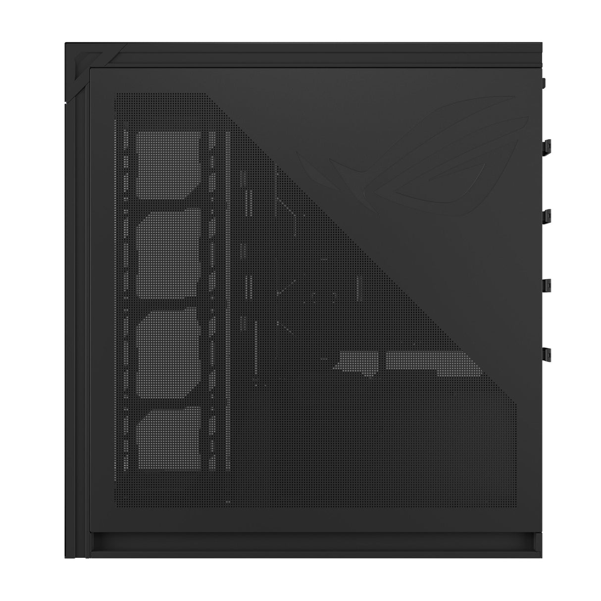 Asus Rog Cronox Gr801 Curve Tg Argb Black Midi Tower Negro