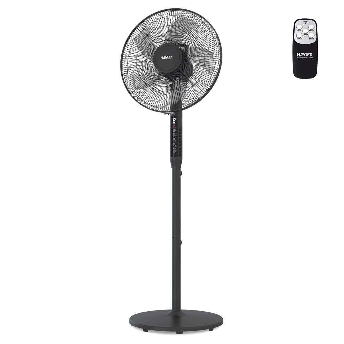 Ventilador Digital  Premium Bl 2 In 1