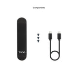 Caja Externa Para Disco Ssd M.2 Nvme Tooq Tqe-2240b Usb 3.0 Usb Tipo-C 3.2 Gen2