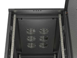EAN 5901969447170 - Lanberg FF01-6022-23B armario rack 22U Rack o bastidor independiente Negro imagen 10