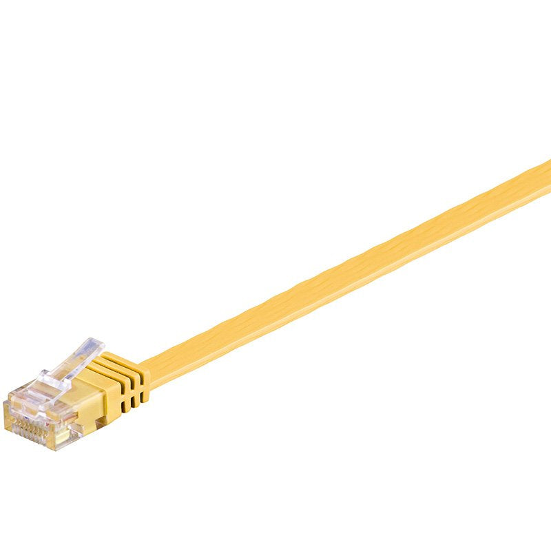 Goobay U/Utp Patchcord Cat6. Cca. Yellow. 1.0m