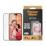 EAN 5711724028090 - PanzerGlass ® Screen Protector iPhone 15 | Ultra-Wide Fit w. EasyAligner Protector de pantalla Apple 1 pi imagen 2