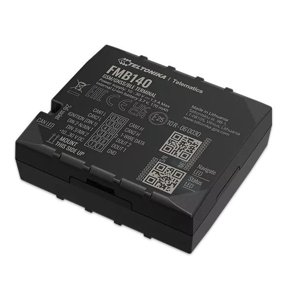 Teltonika · Tracker Gps · Fmb140 · Fahrzeug · Gnss/Gsm/Ble 4.0 · All-Can 300