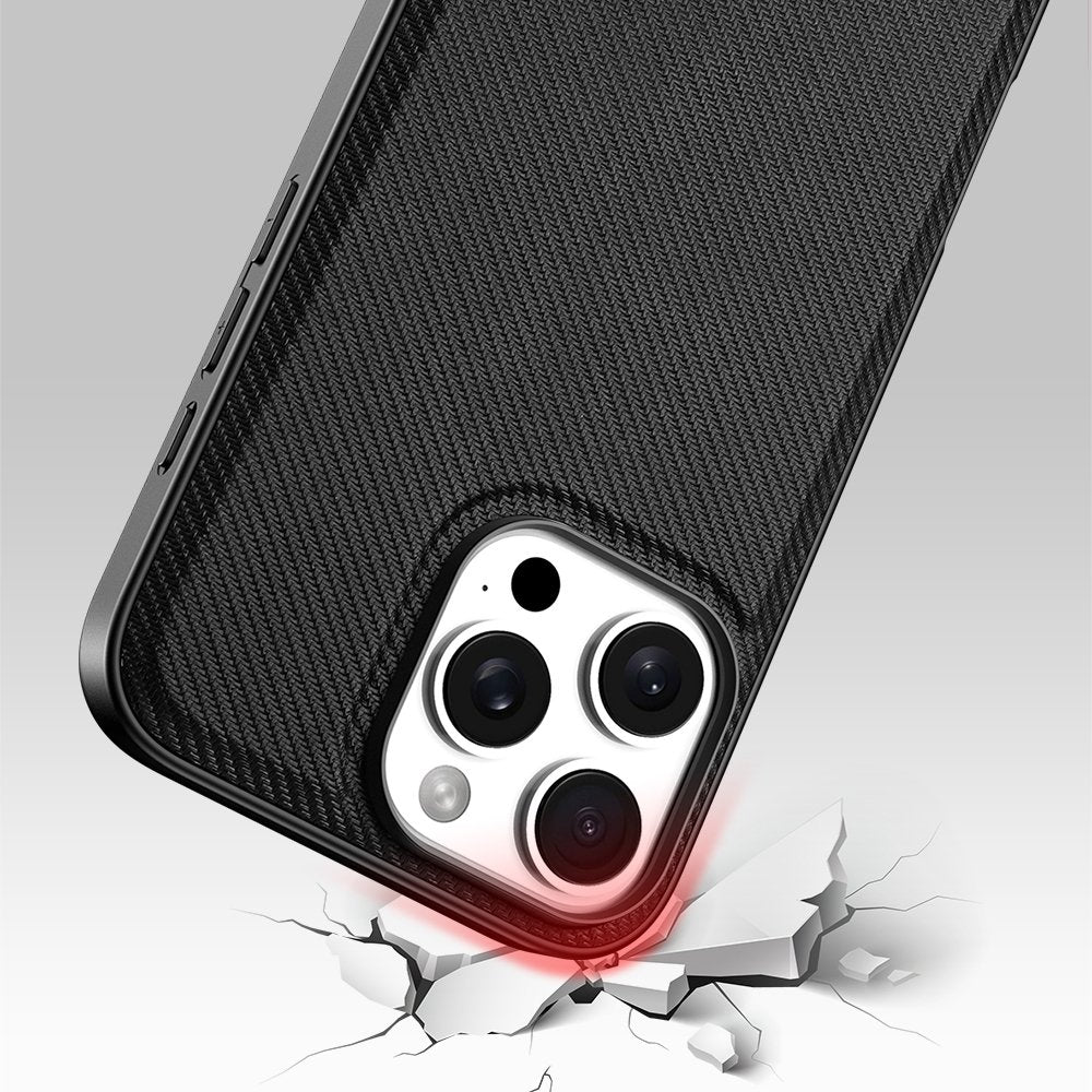 Funda Nevox Styleshell Nylo Para  Iphone 16 Pro Max 4250686413854 Negra