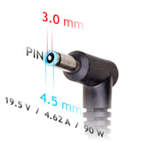 EAN 5901720131690 - Akyga notebook power adapter AK-ND-26 19.5V/4.62A 90W 4.5x3.0 mm + pin HP adaptador e inversor de corrien imagen 3
