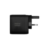 Native Union Fast Gan Charger Pd 67w Portátil, Smartphone, Tableta Negro Corriente Alterna Carga Rápida Interior