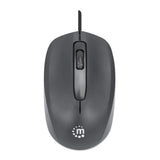 EAN 0766623190190 - Manhattan 190190 ratón Oficina Ambidextro USB tipo A 1000 DPI imagen 3