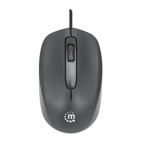 EAN 0766623190190 - Manhattan 190190 ratón Oficina Ambidextro USB tipo A 1000 DPI imagen 3