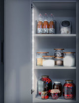 Ansmann 1600-0436 Tira De Led De 2 M Con Sensor Crepuscular Y De Movimiento Pir, Iluminación De Armario Led, Incluidas 4 Pilas Aaa