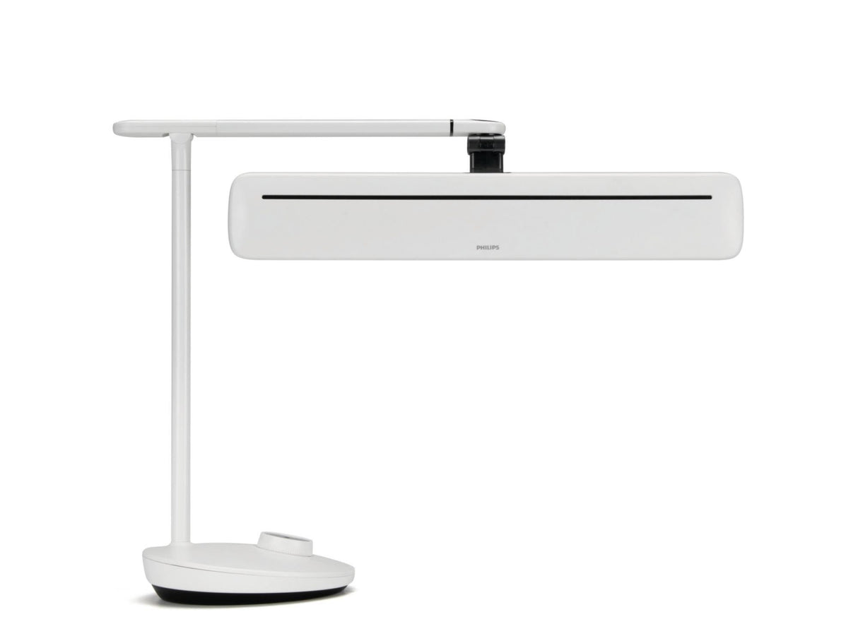 Flexo De Escritorio Philips Vdt Mate Led 14w Red Electrica 220v Sceneswitch 27-65k Regulable Blanco