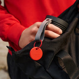 Chipolo Pop - Tracking Tag Compatible With Apple Find My On Iphone Or Find Hub On Android (Red)