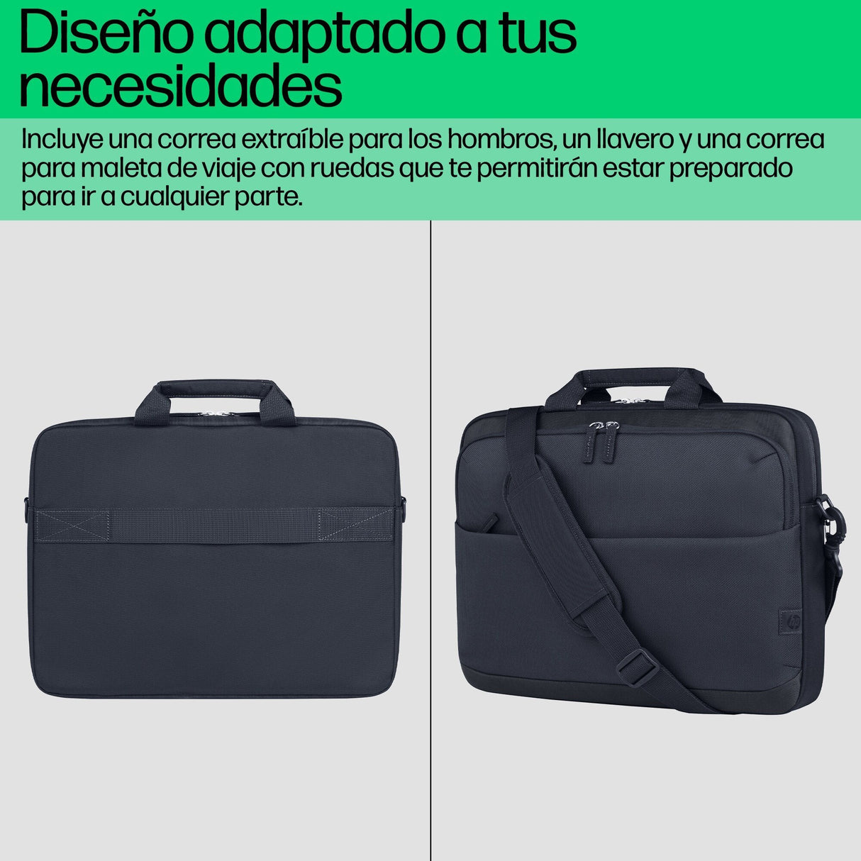 EAN 0198122601943 - HP Everyday 14 Odyssey Gray Laptop Bag 35,8 cm (14.1") Maletín Gris imagen 4