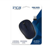Inca Raton Iwm-300rl Nano-Usb, Wireless, 1600 Dpi, Moff, Bl Retail