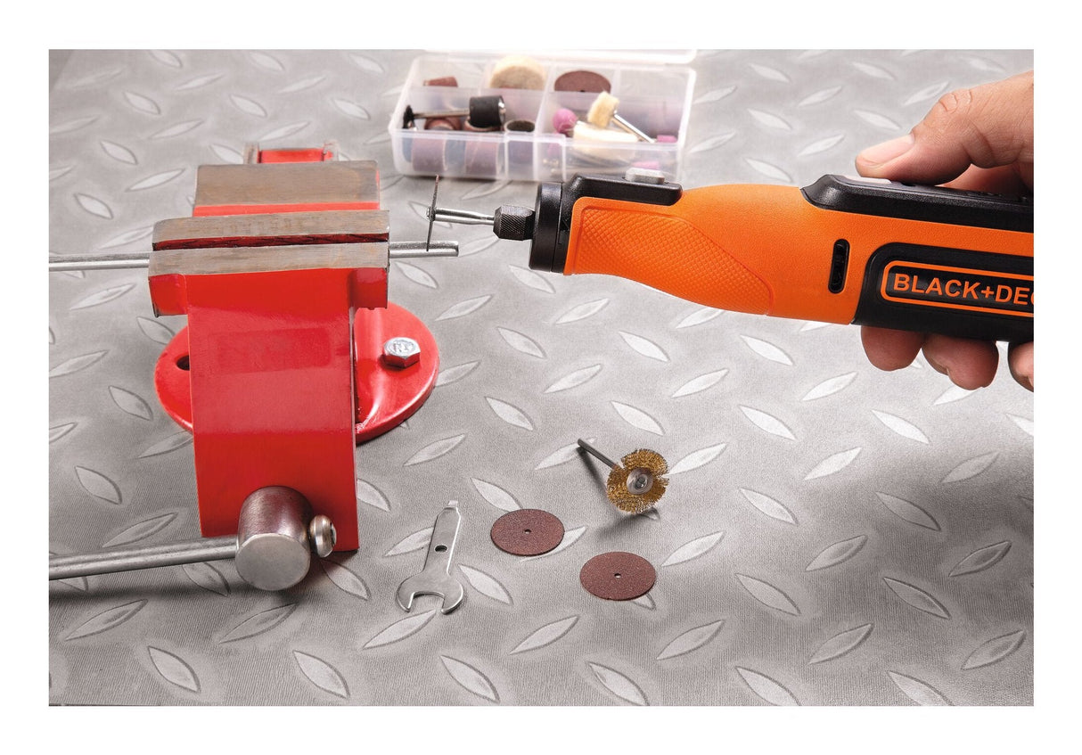 Multi-Herramienta Rotativa 7,2v Bcrt8ik-Xj Black+Decker