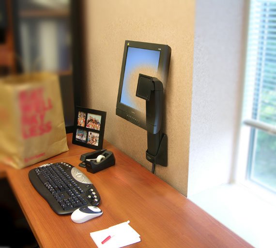 Ergotron Neo-Flex Wall Mount Lift 61 Cm (24") Negro