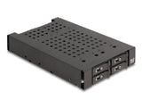 Delock 47111 Rack Móvil De 3.5" Para 4 X Ssd M.2 Nvme Con Conector Oculink Sff-8612 Delgado