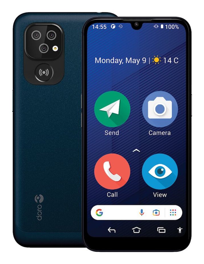 EAN 7322460084936 - Doro 8200 15,5 cm (6.1") SIM única Android 12 4G USB Tipo C 4 GB 64 GB 3000 mAh Azul imagen 1