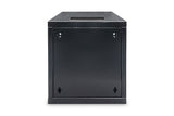 Armario Mural Digitus 6u 330x312x300 Ip20, Cristal De Seguridad Con Cerradura