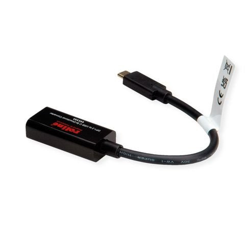 EAN 7630049625143 - ROLINE 11.04.5957-10 Adaptador gráfico USB 3840 x 2160 Pixeles Negro imagen 3