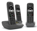 Telefono Gigaset Ae690a Trio Anthrazit