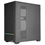 Caja Pc Atx Semitorre Mars Gaming Mc-Quantum Doble Cristal Templado Argb Gpu 335mm Negra