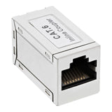Adaptador Inline Cat.6, Completamente Blindado, Metal, 2x Rj45 F/F, 1:1