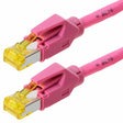 EAN 4005938200856 - Helos 120085 cable de red Magenta 2 m Cat6a S/FTP (S-STP) imagen 1