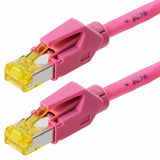 EAN 4005938200856 - Helos 120085 cable de red Magenta 2 m Cat6a S/FTP (S-STP) imagen 1