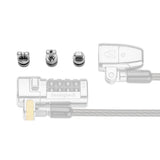 EAN 0085896680017 - Kensington K68001WW accesorio para candado de cable Anchor Acero inoxidable 3 pieza(s) imagen 1