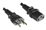 EAN 4032528024639 - DINIC CB-N-S-I cable de transmisión Negro 1,8 m Enchufe tipo J C13 acoplador imagen 1