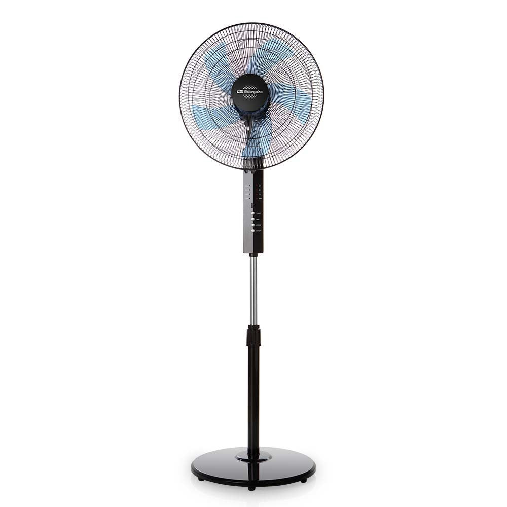 Ventilador De Pie Orbegozo Sf 0244 55w 5 Aspas 40cm 3 Velocidades