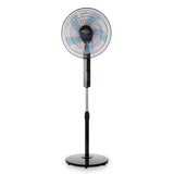 Ventilador De Pie Orbegozo Sf 0244 55w 5 Aspas 40cm 3 Velocidades