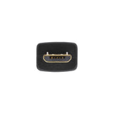 Inline Micro Usb 2.0 Cable Plano Usb A A Micro-B Negro / Dorado 3m